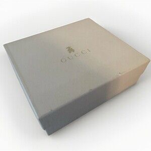 Gucci Kids Shoe Box Empty 10”x10” Boots, Gift, Storage, Etc. White